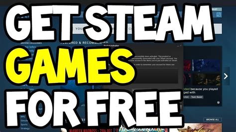 How To Get Steam Games For Free Working Youtube