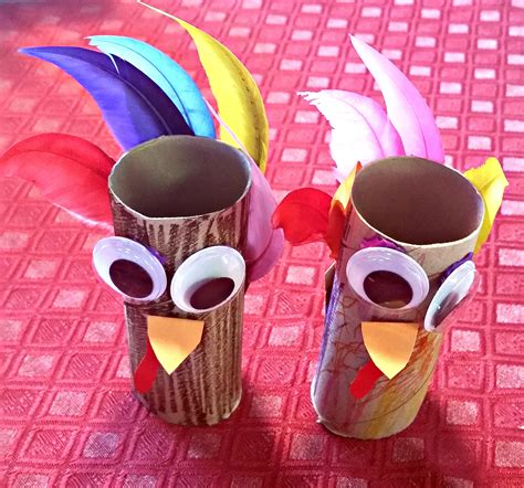 Its Turkey Time Toilet Paper Roll Craft