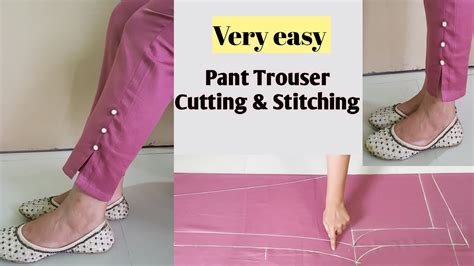 Very Easy Pant Trouser Cutting And Stitchingpalazzo Pant Cutting And