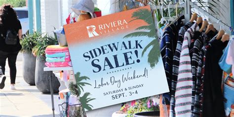 2022 Sidewalk Sale Riviera Village