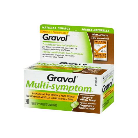 Gravol Natural Source Multi Symptom — The Health Depot