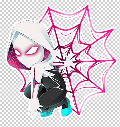 Spider Woman Gwen Stacy Arte Chibi Anime Spider Woman Personajes De