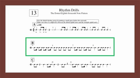 Rhythm Drill 13 Practice Video Youtube