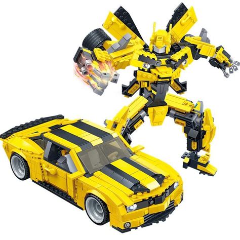 Lego mindstorm is actually a very good platform to develop interest in robotics. Transformation Bumblebee Robot Building blocks toys Set 2 ...