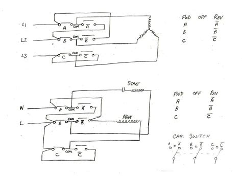 A form b switch is the least common reed switch configuration and operates the opposite of a form a. Forward reverse switch diagram | Model Engineer