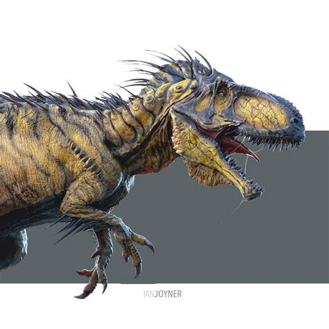 Potd Jurassic World Indominus Rex Concept Art Shows A Drastically Different Dinosaur Design