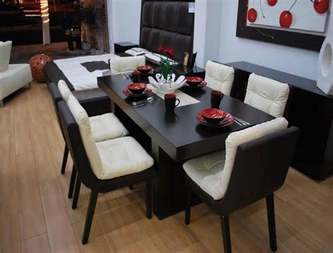 Una de las áreas que le dan vida a nuestro hogar es la sala. Comedores en madera | Comedor moderno minimalista ...