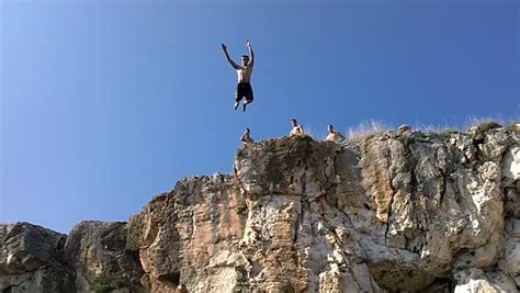 Cliff Jumping Stock Video Footage 4k And Hd Video Clips Shutterstock