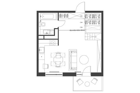Small Apartment Design Plan