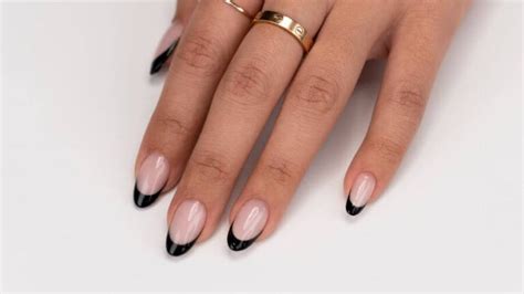 Black French Tip Almond Nails Everything You Should Know Tenidy