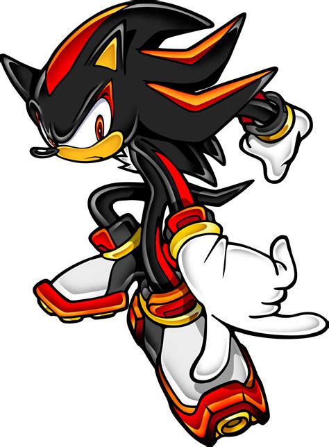 Shadow The Hedgehog From The Sonic Series Game Art Hq