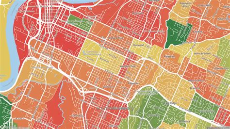 Highland Park, Chattanooga, TN Violent Crime Rates and Maps