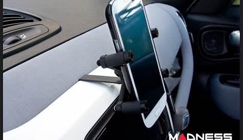 FIAT 500L Phone Mount - Dashboard Mount Style - 500 MADNESS - Auto
