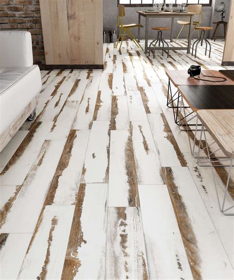 Bringing Nature Indoors Wood Look Ceramic Tile Flooring Home Tile Ideas