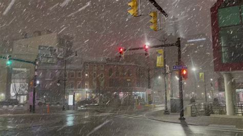 Lake Effect Snow Hits Buffalo As Officials Warn Of Life Threatening Storm