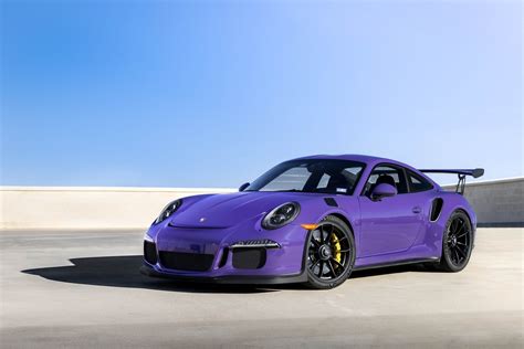 Hd Wallpaper Porsche Purple Black Gt3rs Wheels Porsche 911