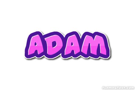 Adam Logo Herramienta De Diseño De Nombres Gratis De Flaming Text
