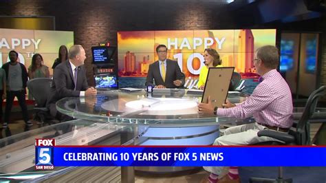 Fox 5 San Diego Celebrating 10 Years Of Fox 5 News Facebook