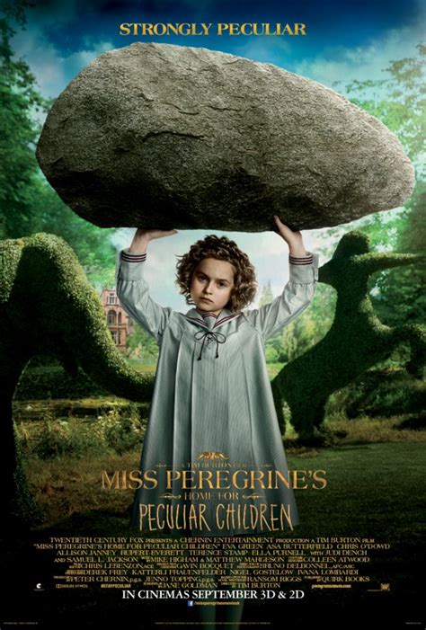 When jacob discovers clues to a mystery that stretches across time, he finds miss peregrine's home for peculiar children. Miss Peregrine's Home for Peculiar Children - Strong Girl ...