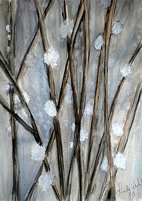 Pussy Willows Painting By Linda Waidelich Fine Art America