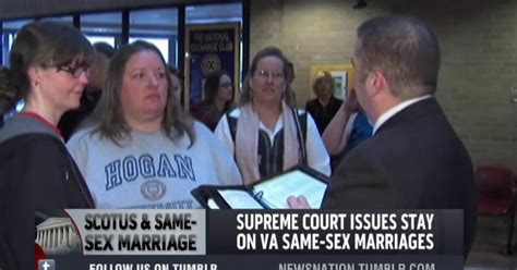 Same Sex Marriages In Virginia Delayed