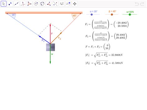 Application Of Vectors In Physics Geogebra