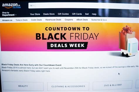 Amazonca Launches Black Friday Deals Hub Because Canadians Love Buying