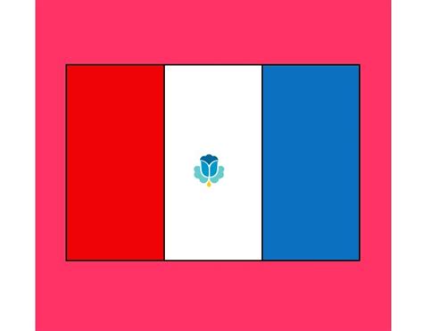 La Bandera De Francia Para Colorear