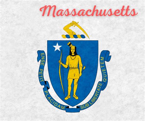 Massachusetts State Motto 50states