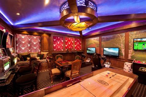 Fully Equipped Game Room Ideas