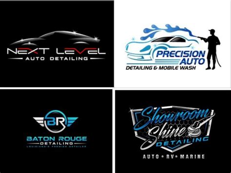 Mobile car wash logo design. Do automotive auto detailing and car wash logo design by ...