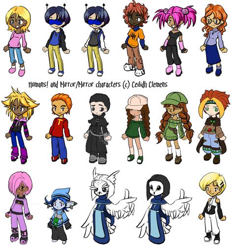 Mm Main Characters By Ceilidhofone On Deviantart