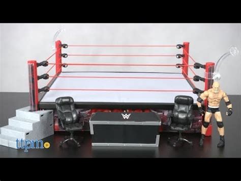 Playsets Vehicles Wwe Elite Collection Raw Main Event Ring Playset