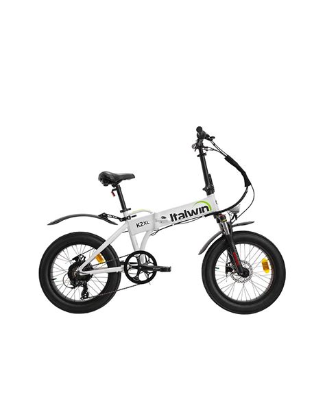 Tricycle et vélo cargo électrique. Vélo électrique blanc pliable k2 xl by Italwin - My Green ...