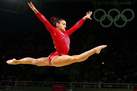 Lauren Hernandez Usa During The Womens Balance Beam Finals In The Rio 2016 Summer Olympic