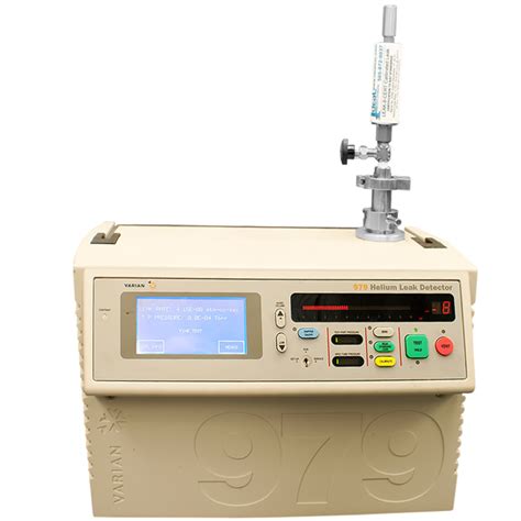 Ideal Spectroscopy Helium Leak Detector Calibrated Leak With Kf25 On