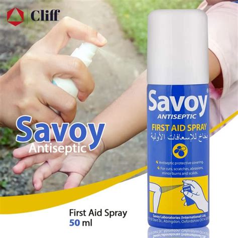 Savoy Antiseptic First Aid Spray 50ml