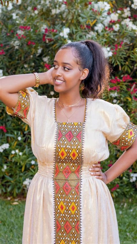 Traditional Habesha Wedding Gown Ethiopianfashion Ethiopianfashion In 2019 Fashion