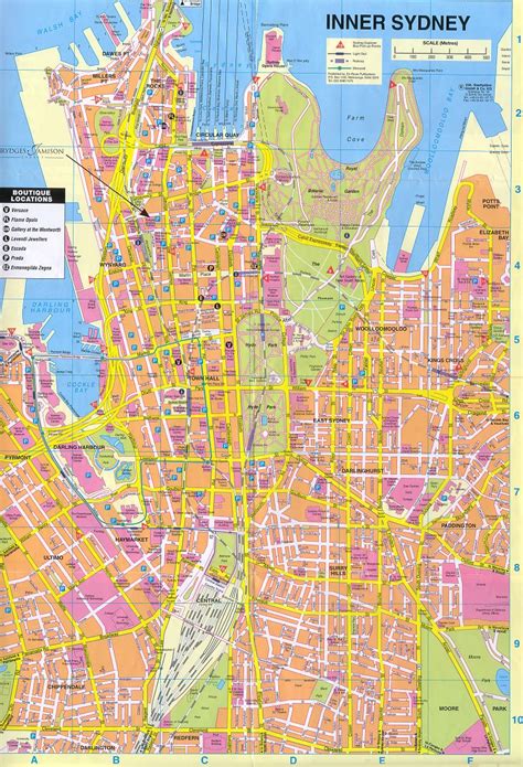 City Of Sydney Council Map Inner West Council Ward Map Inner West 50310