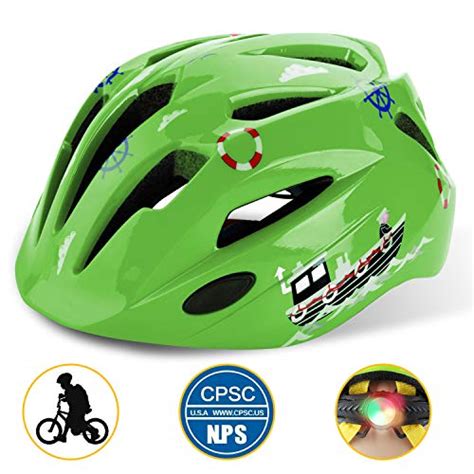 Shinmax Kids Bike Helmet Cpc Certified Children Safety Helmet With Led
