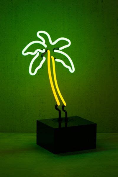 Neon Mfg Palm Tree Neon Sign Table Lamp Urban Outfitters