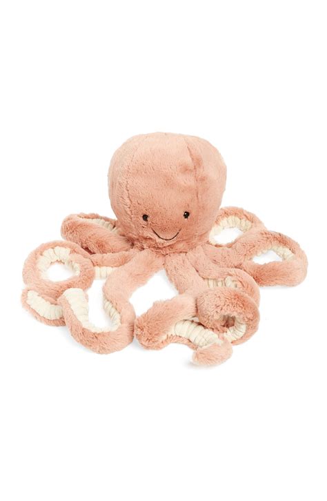 Infant Jellycat Medium Odell Octopus Stuffed Animal Octopus Stuffed