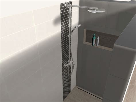 Dusche bad mit flachwanne und ganzglastrennwand 1.050,00 € mehrpreis eckbadewanne 250,00 € Badezimmerplanung - Fliesen im Neubau - Erfahrungen und ...