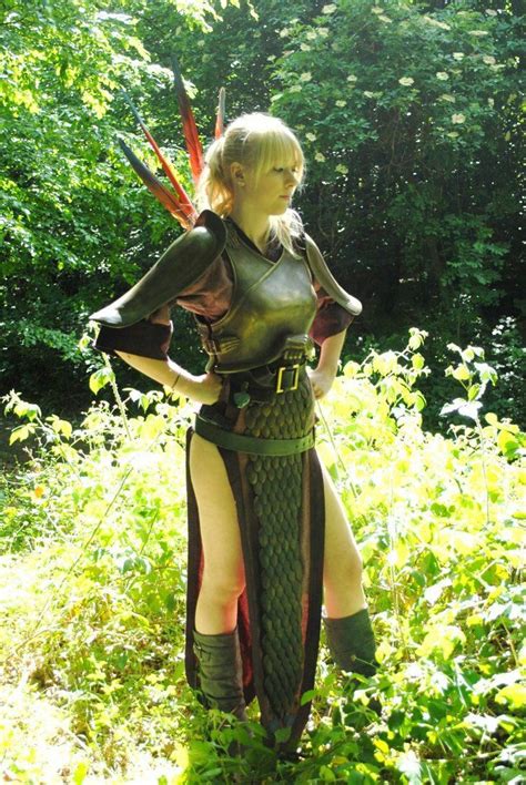 Female Warrior Fantasy Fashion Larp Costume Female Armor