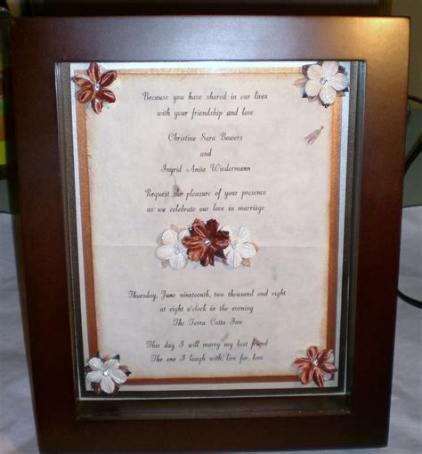 Stampy McStamperson: Wedding Invitation Shadow Box