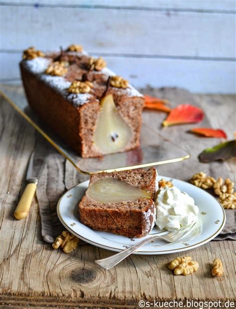 Kuchen im 180 grad heißen ofen ca. S-Küche: Walnuss-Birnen Kuchen | Desserts, Candy desserts ...