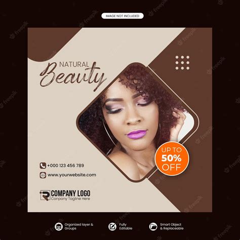 Premium Psd Beauty Instagram Post Or Social Media Banner Template