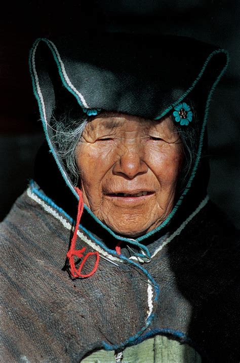 Chipaya Culture Grandmother Department Of Oruro Republic Of Bolivia Photograph By Eric Bauer