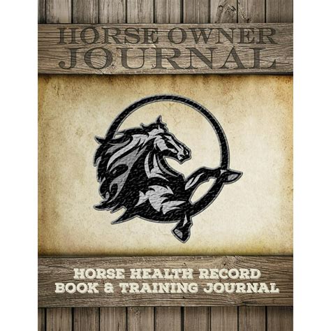 Horse Care Essentials Horse Health Record Book And Horse Training