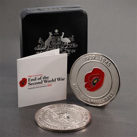 Second World War Commemorative Medallion Department Of Veterans Affairs